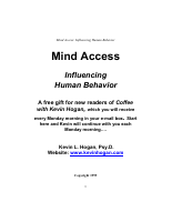 Influencing Human Behavior - Kevin Hogan.pdf
